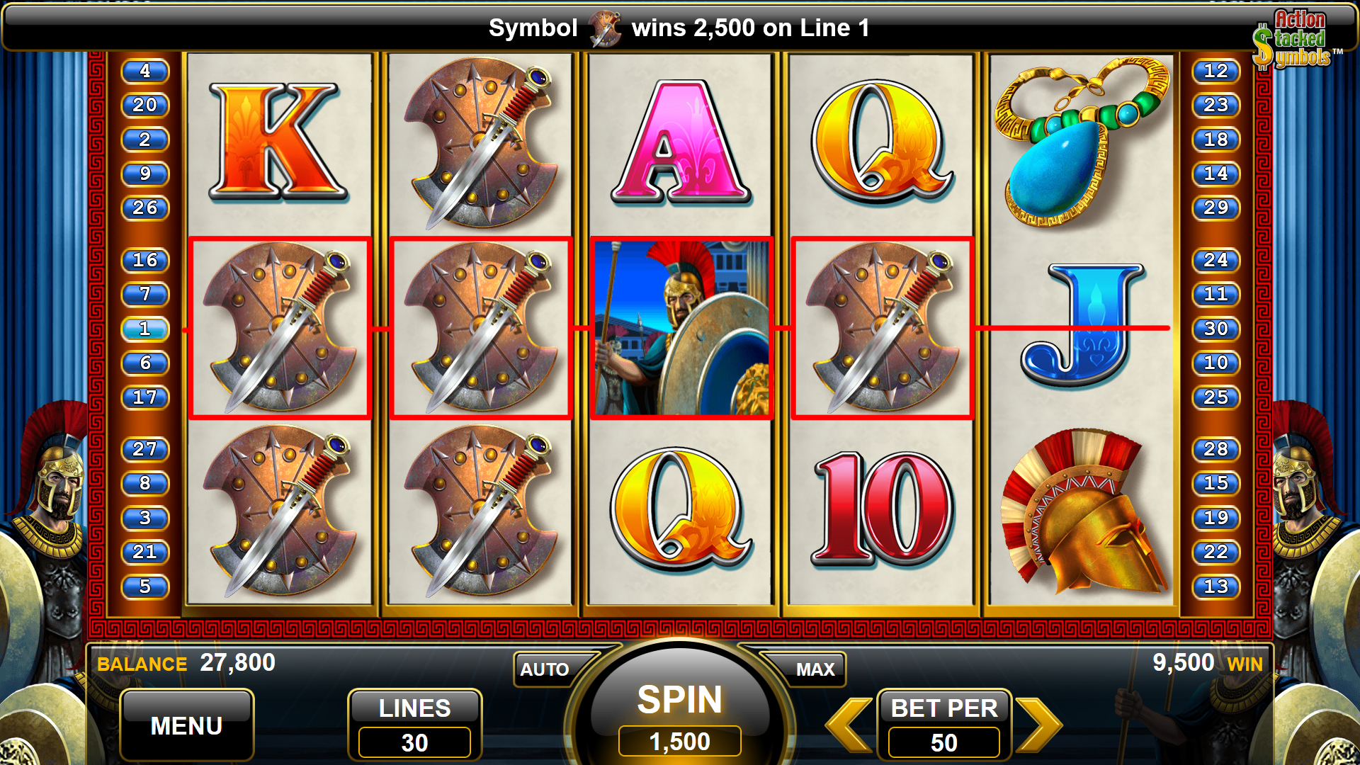 Roman Tribune Slot Machine Free/Real Money ᐈ (18+)