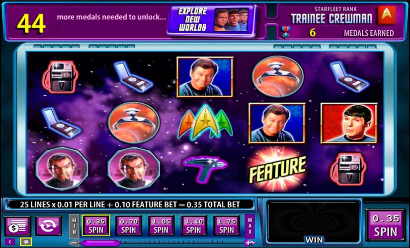 Star Trek Red Alert Slot Machine