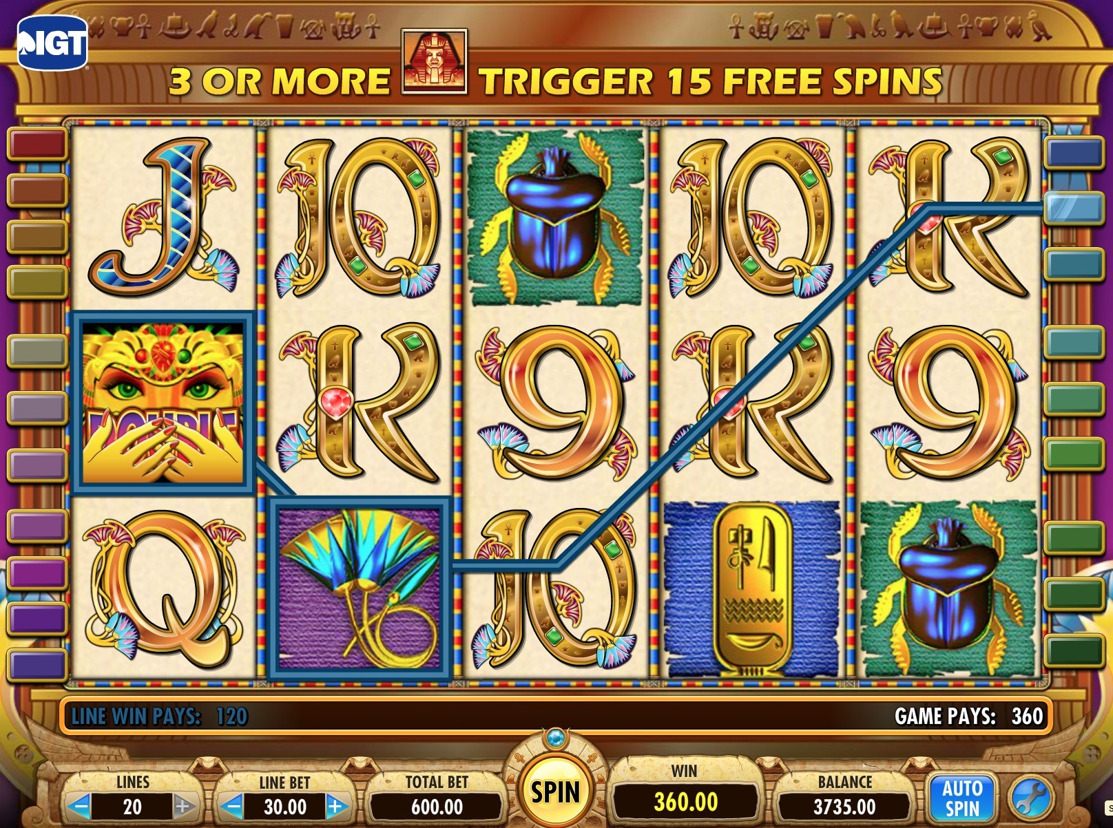 free online slot machines cleopatra