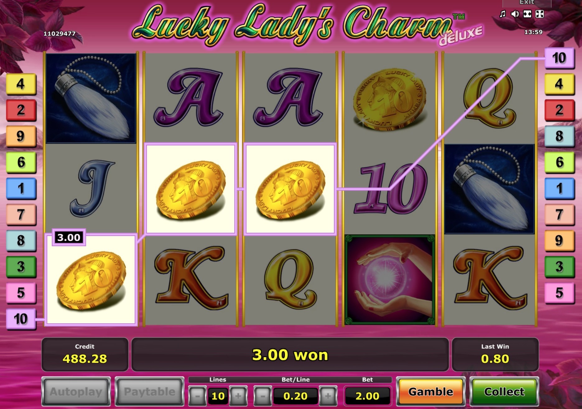 eastern charm slot machine