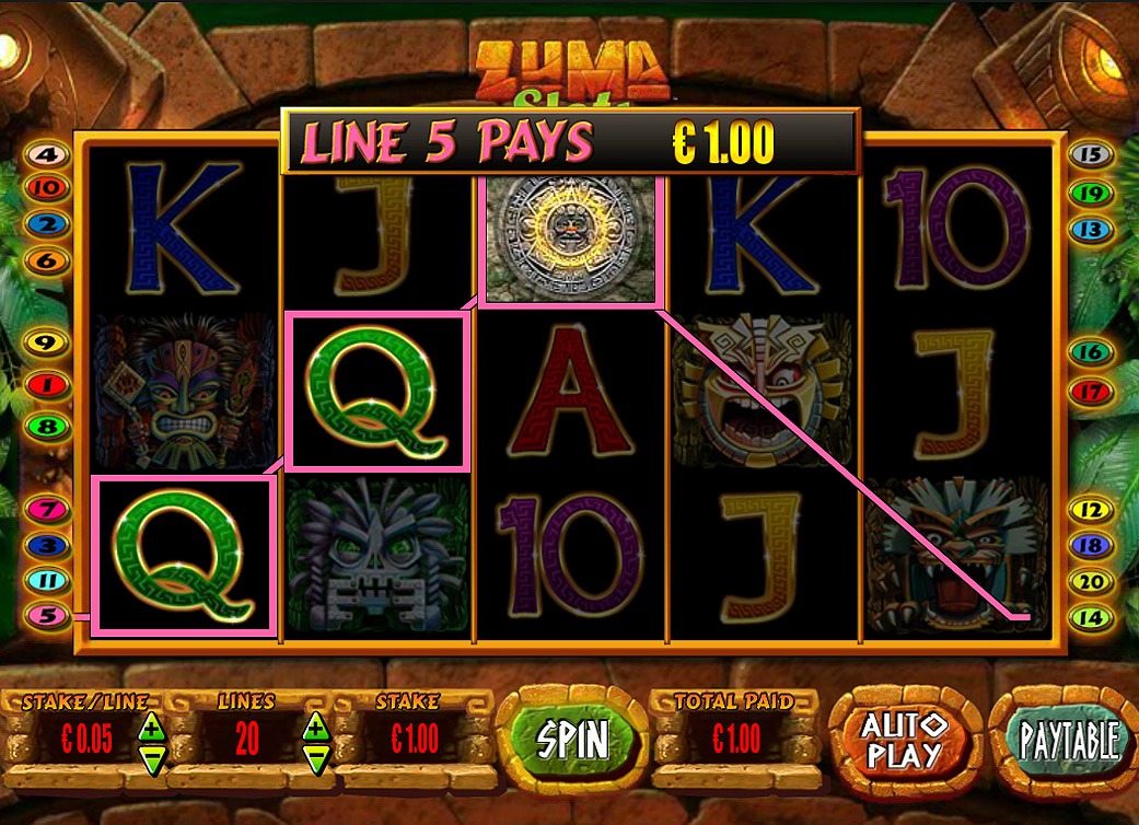 zuma 3d slot machine